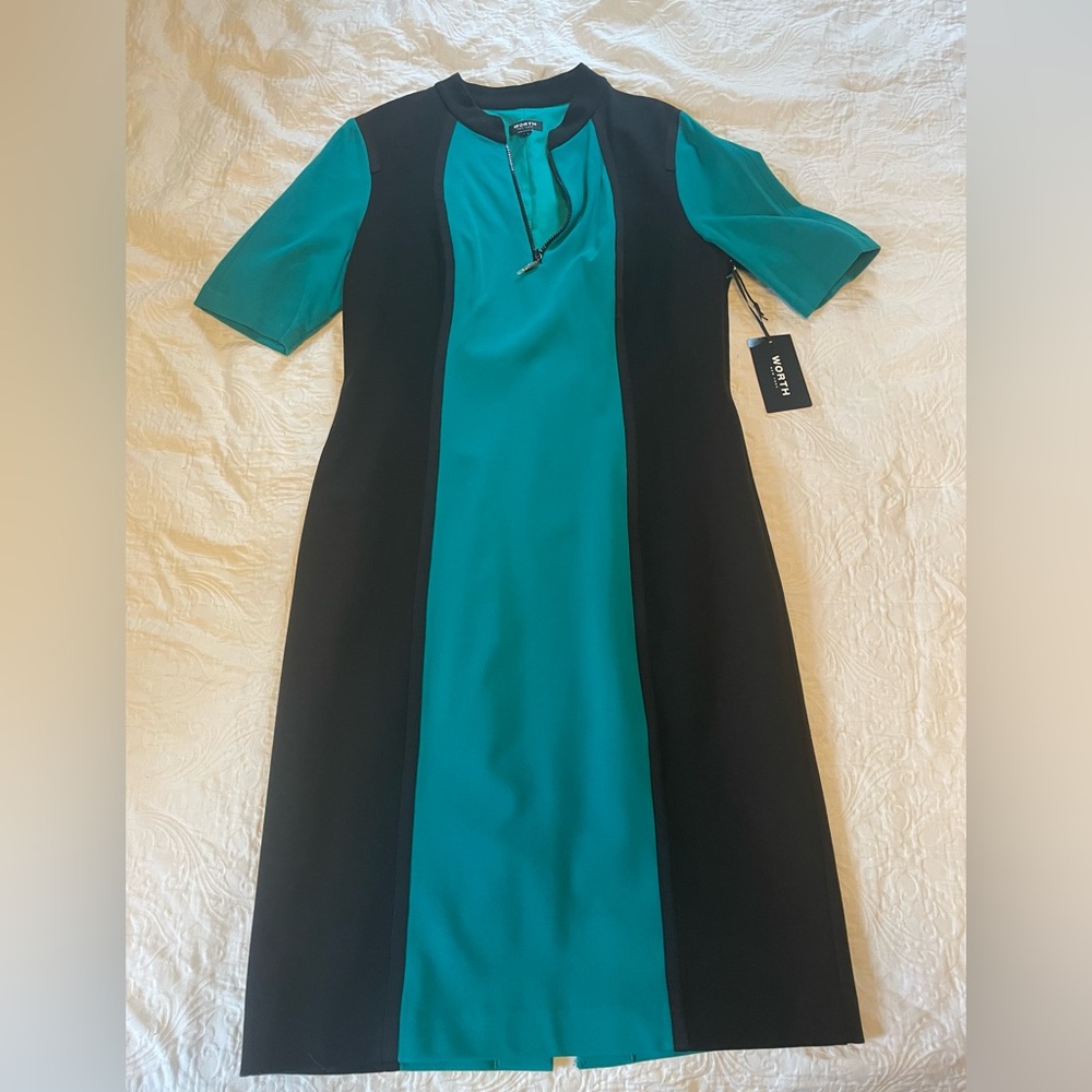 NWT Worth New York Colorblock Dress